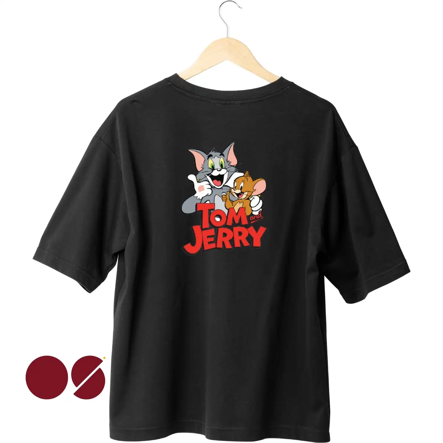 Tom & Jerry Unisex Drop Shoulder T-Shirt (P-412)