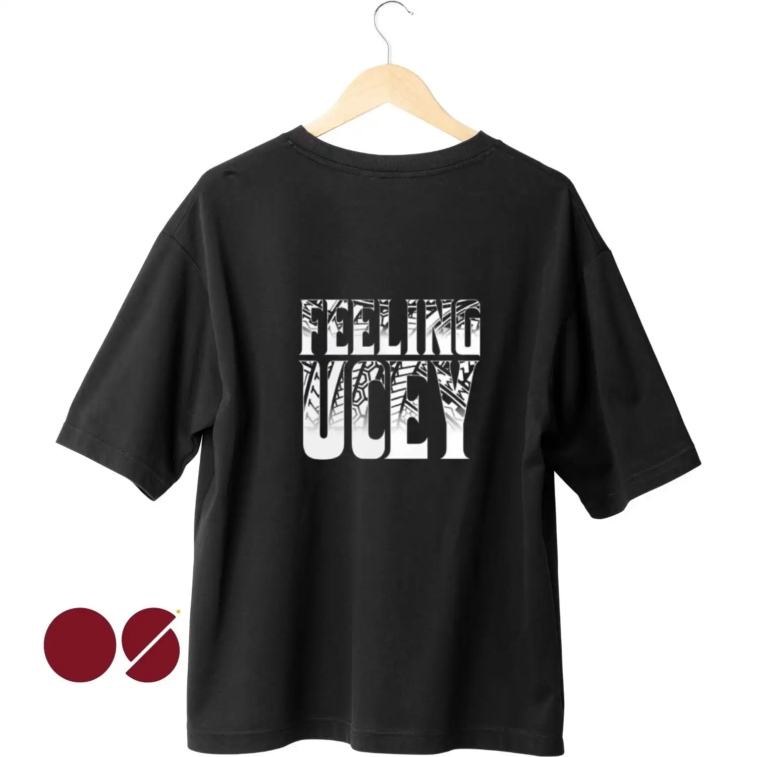 Feeling Ucey Drop Shoulder Unisex T-Shirt (P-406)