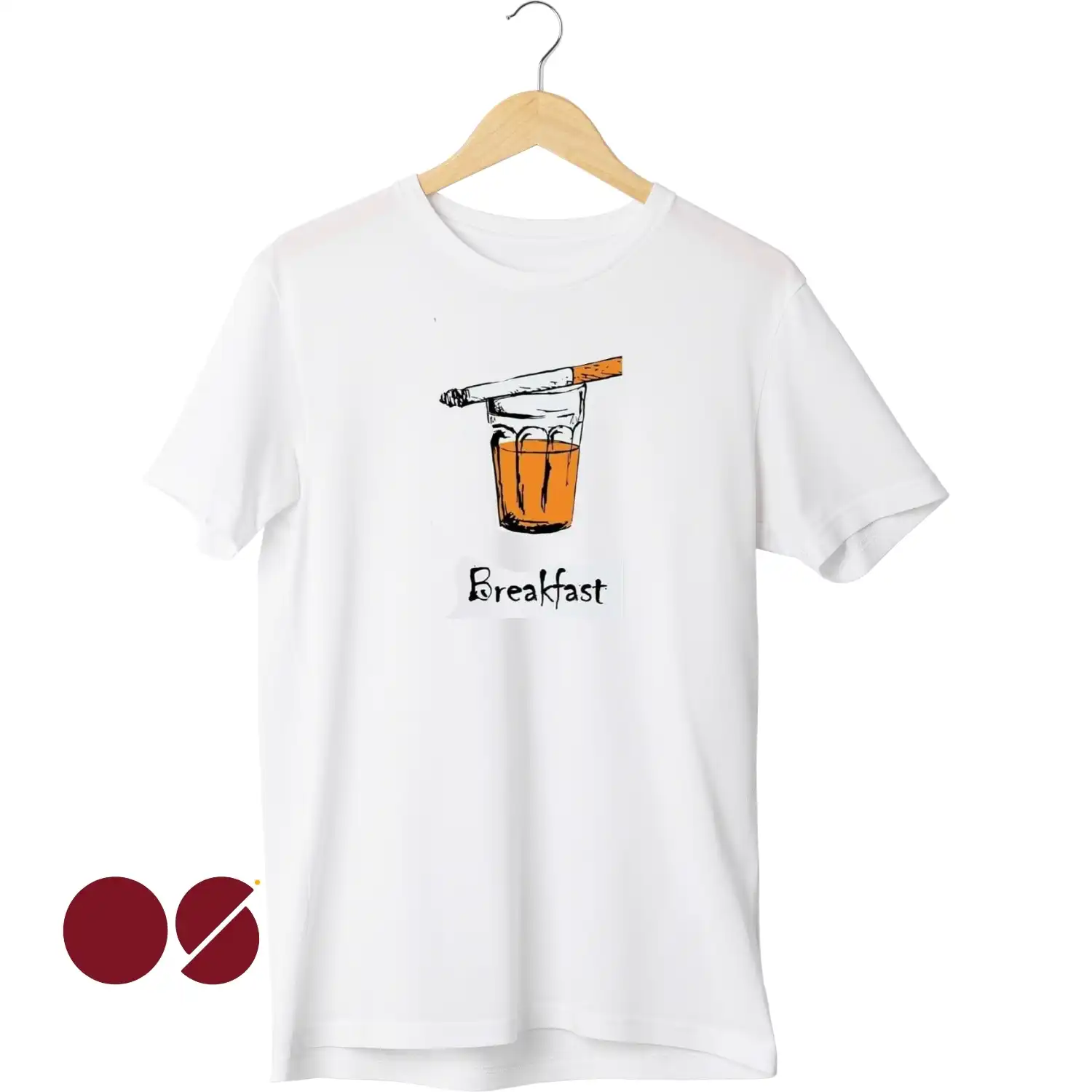 BreakFast Drop Shoulder Unisex T-Shirt (P-385)