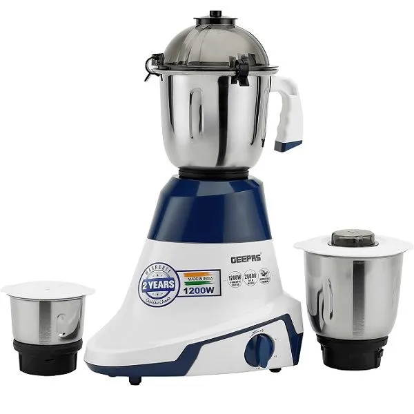 Geepas GSB44088 3 In 1 Mixer Grinder 1200W