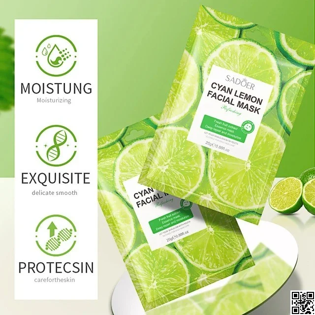 Fruit Mask for face Moisturizing Hydrating Anti-aging Depth Replenishment Whitening Oil-Control sheet facial mask Skin Care