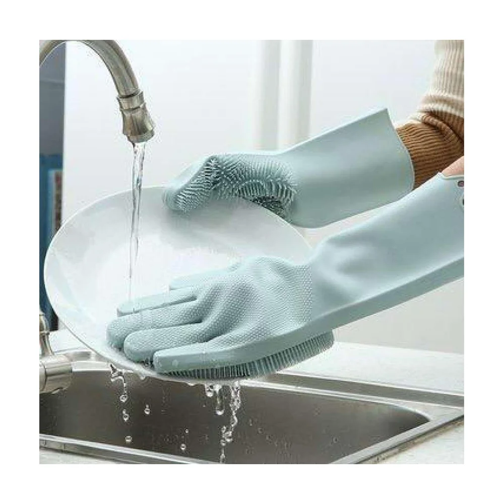 High Quality Silicone Dish Washing Kitchen Hand Gloves - Pest