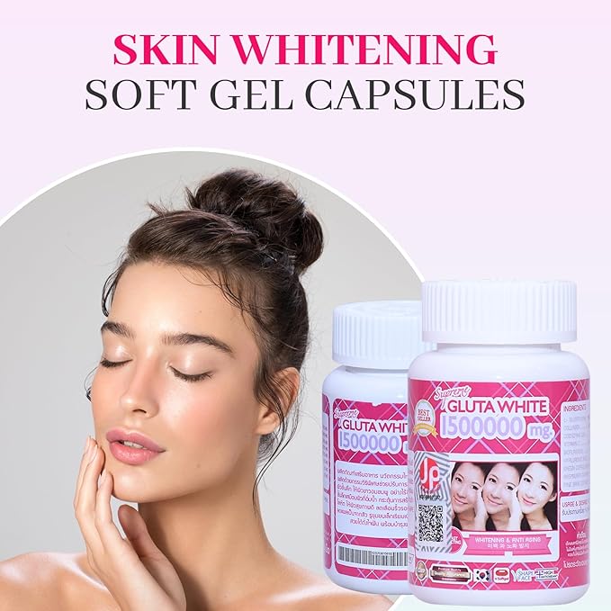 Pure Glutathione 1,500,000 mg Whitening Supplement , zozoj ,জোজোজ .