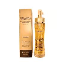 3W Clinic Collagen & Luxury Gold Revitalizing Comfort Gold Essence , zozoj , 3W Clinic Gold Essence , Korean Anti-aging Essence , Collagen Gold Serum , 24K Gold Face Essence .