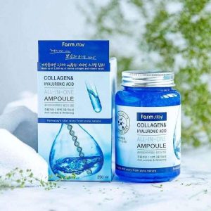 Farm Stay Collagen And Hyaluronic Acid All In One Ampoule; serum; zozoj;