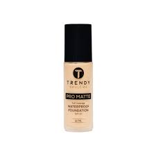 Trendy Beauties Pro Matte Full Coverage Waterproof Foundation; zozoj; bangladesh;