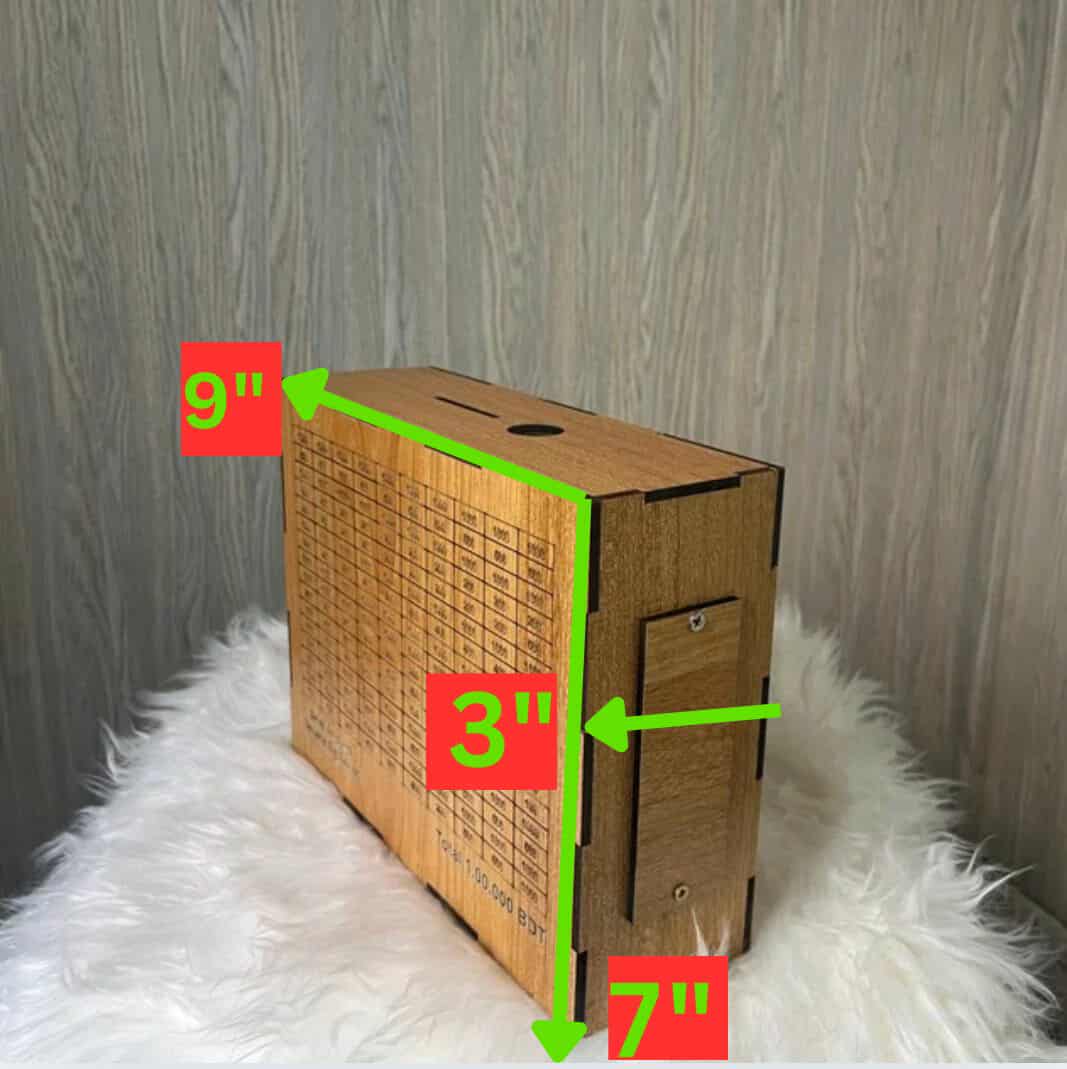 Wooden money‑saving box , ZOZOJ , bangladesh