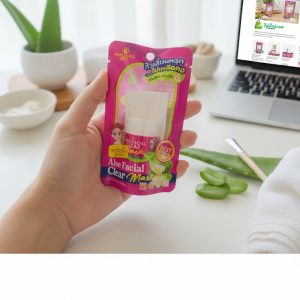 aloe facial clear mask, অ্যালোভেরা ফেস মাস্ক বাংলাদেশ, ZOZOJ