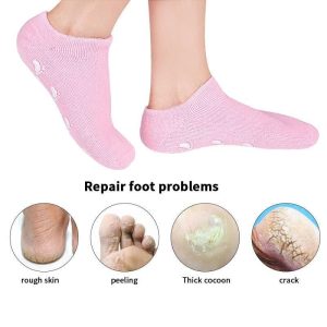 ময়েশ্চারাইজিং স্পা জেল মোজা - পা ফাটা রোধে কার্যকরী, জোজোজ , bd