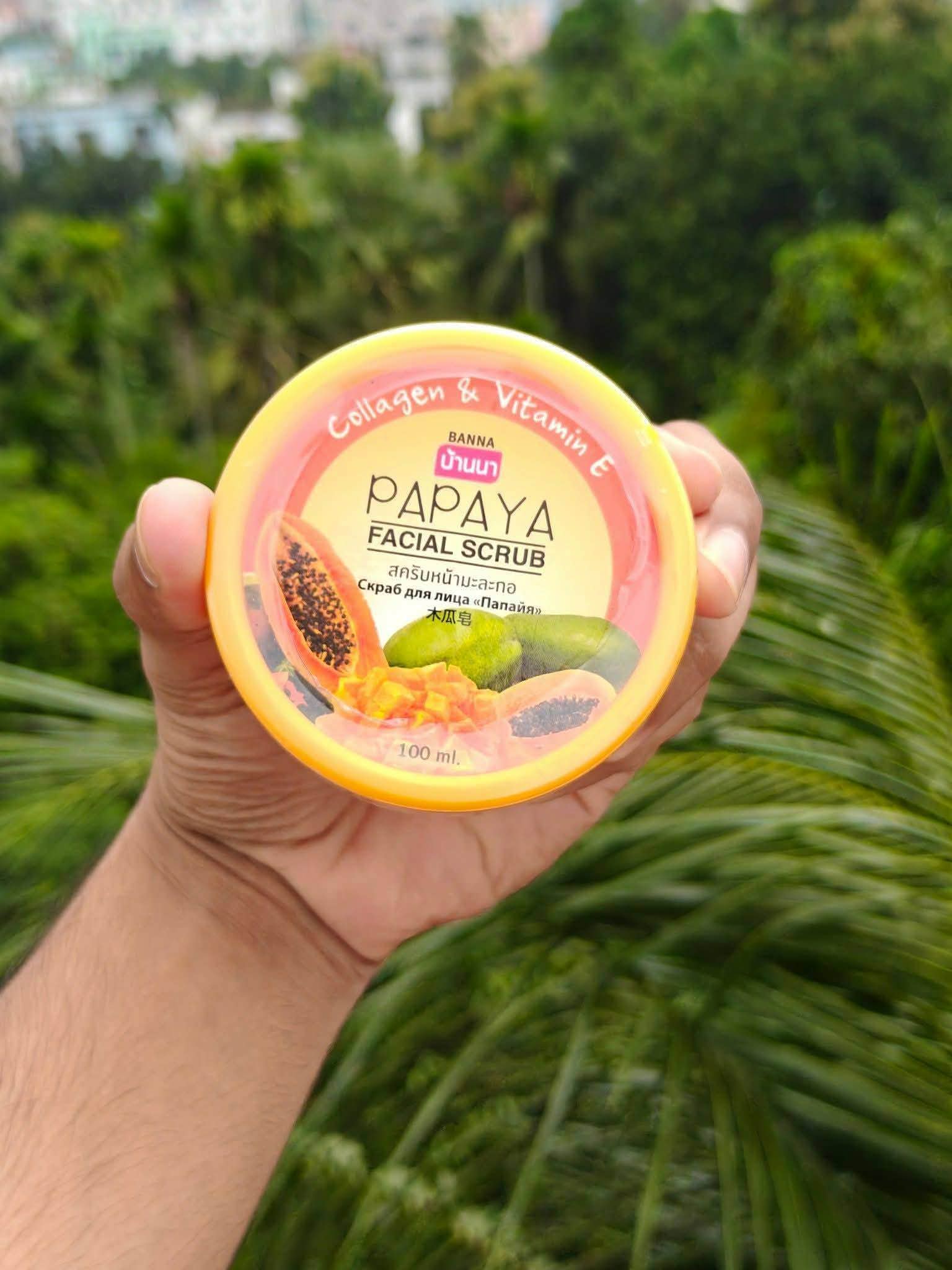 BANNA Papaya Facial Scrub (100ml), zozoj