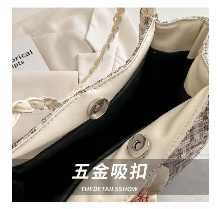 Fashion Checkered Indentation Tote Bag Collection, zozoj