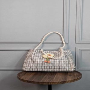 Fashion Checkered Indentation Tote Bag Collection, zozoj