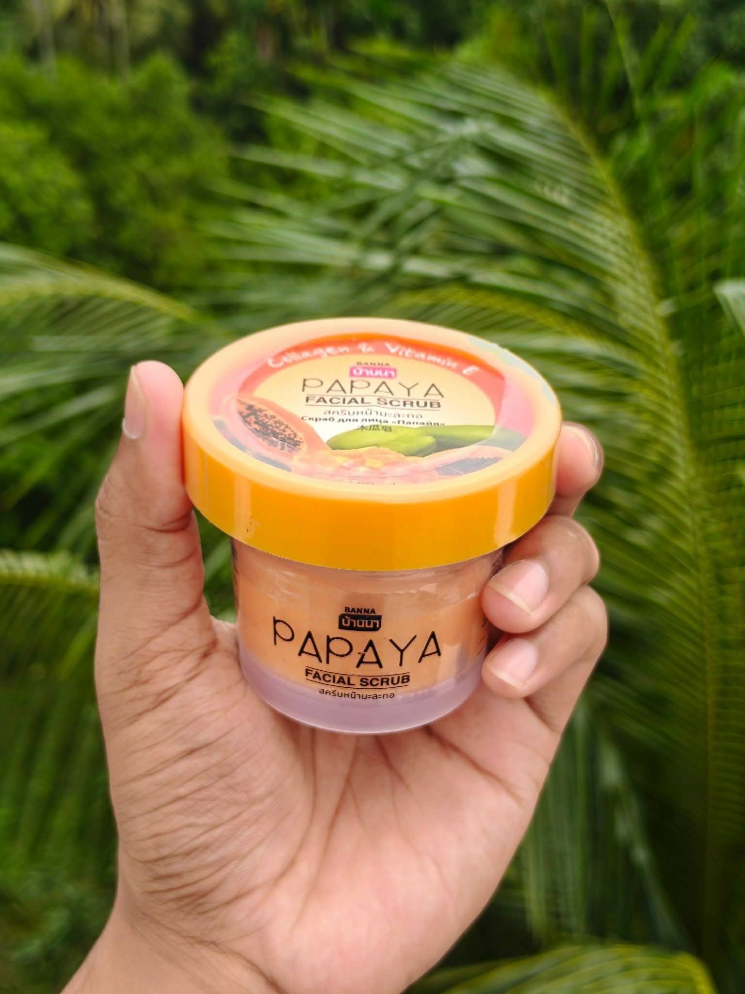 BANNA Papaya Facial Scrub (100ml), zozoj