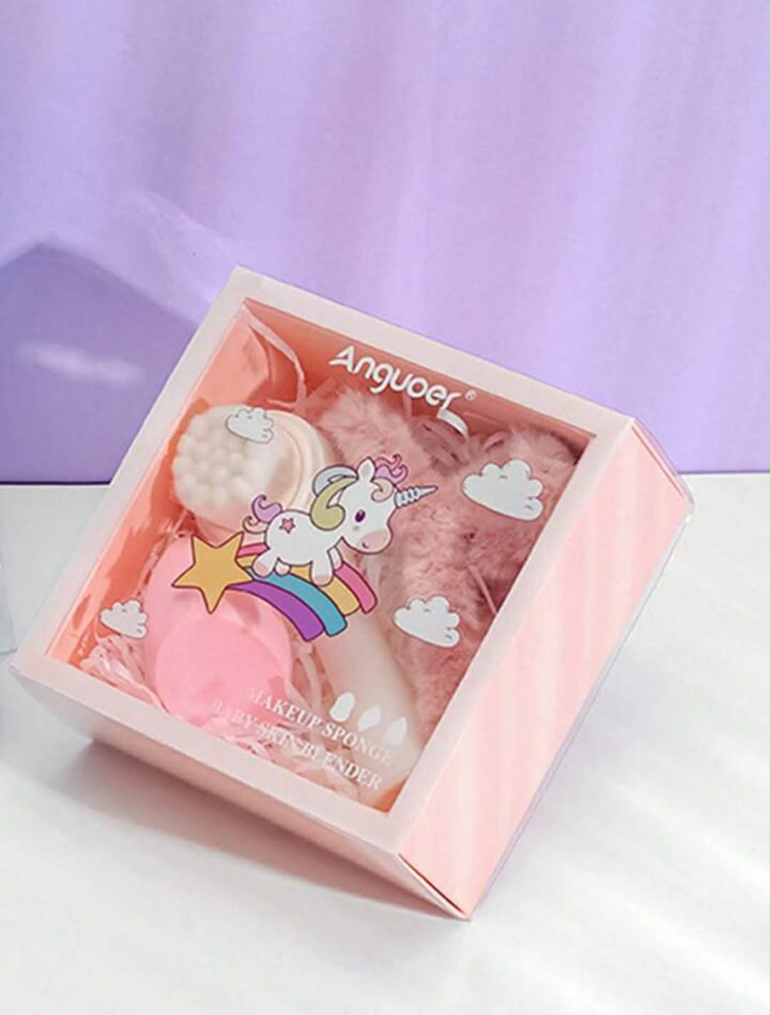 Anguoer 3-in-1 Makeup Sponge & Beauty Blender Set - Image 3