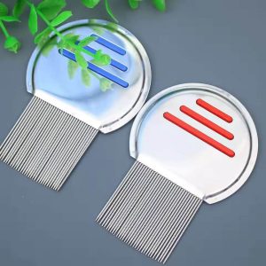 Professional Stainless Steel Lice Removal Comb - উকুনের ডিম ও উকুন পরিষ্কার করার ম্যাজিক চিরুনি, উকুনের চিরুনি, উকুনের ডিম মারার চিরুনি, Lice Removal Comb Bangladesh, স্টিলের উকুনের চিরুনি, Lice Terminator Comb, মাথার উকুন দূর করার উপায়, Stainless Steel Lice Comb, ম্যাজিক উকুনের চিরুনি, Anti-Lice Comb BD